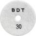 АГШК - алмазные гибкие шлифовальные круги "BDT" d100 P30